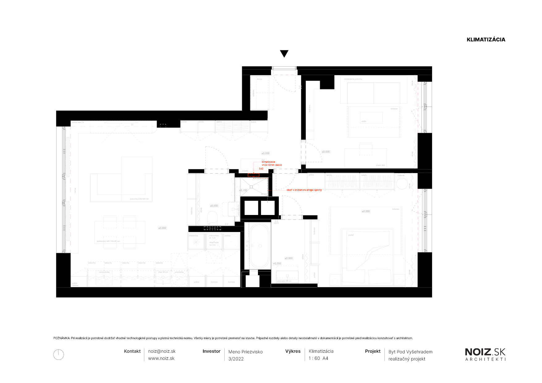 NOIZ Architekti - Byt pod Vyšehradem - realizacny projekt11 (1)