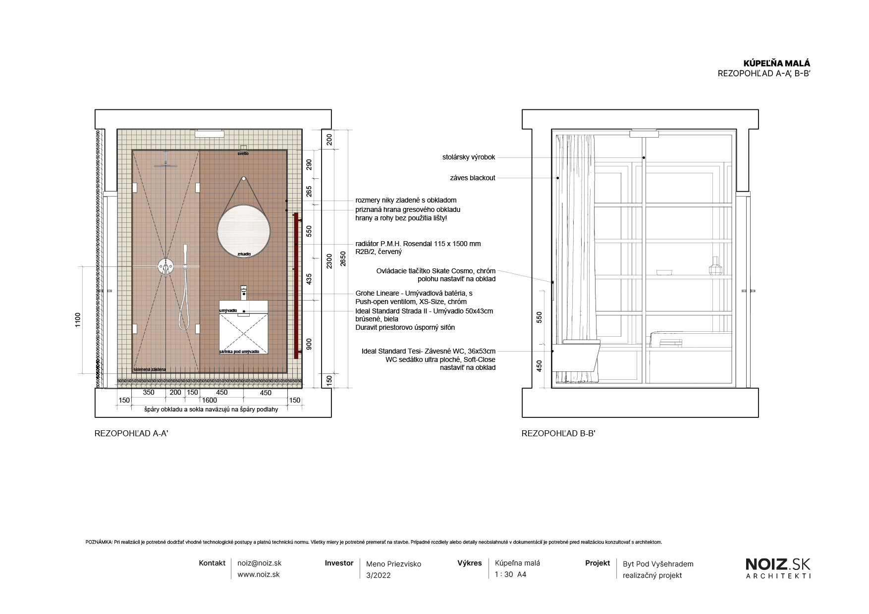 NOIZ Architekti - Byt pod Vyšehradem - realizacny projekt15 (1)