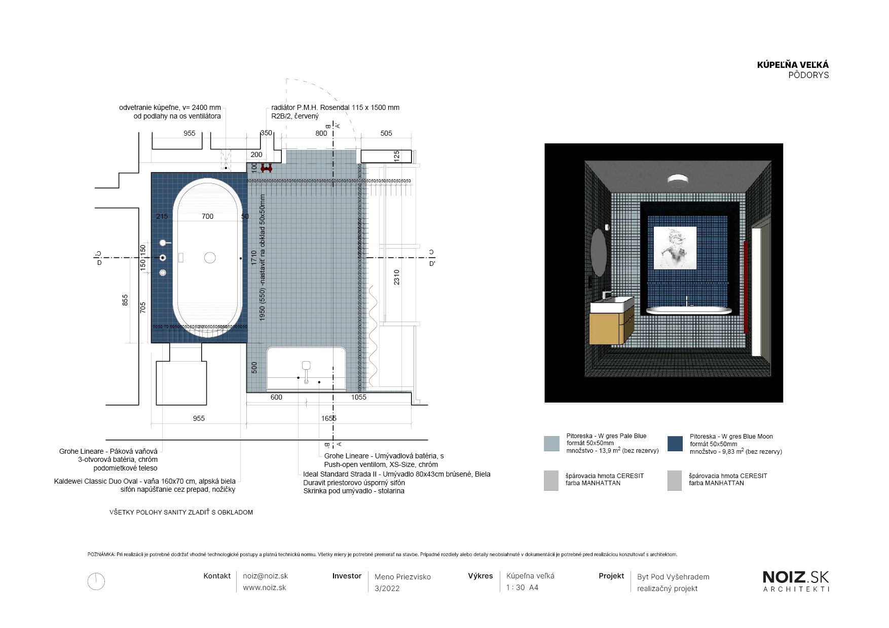 NOIZ Architekti - Byt pod Vyšehradem - realizacny projekt18 (1)