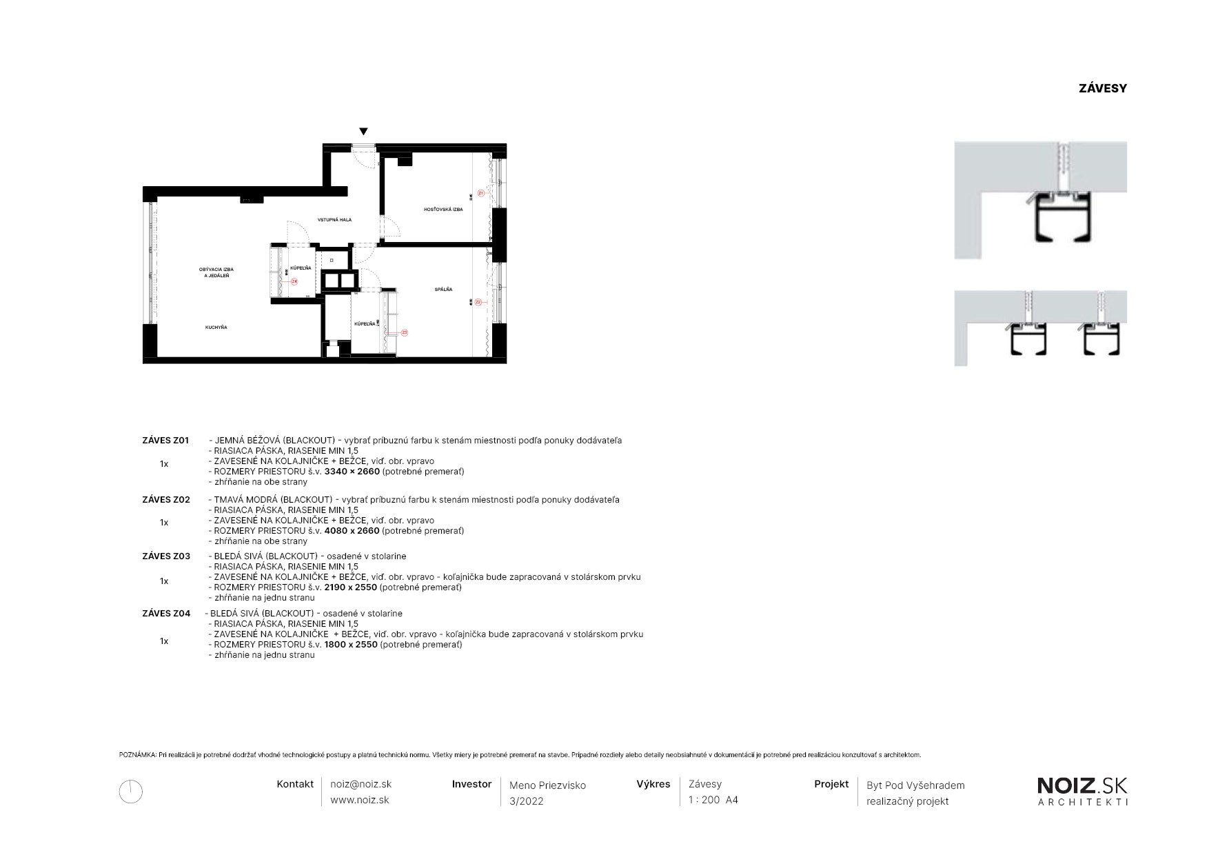 NOIZ Architekti - Byt pod Vyšehradem - realizacny projekt21 (1)