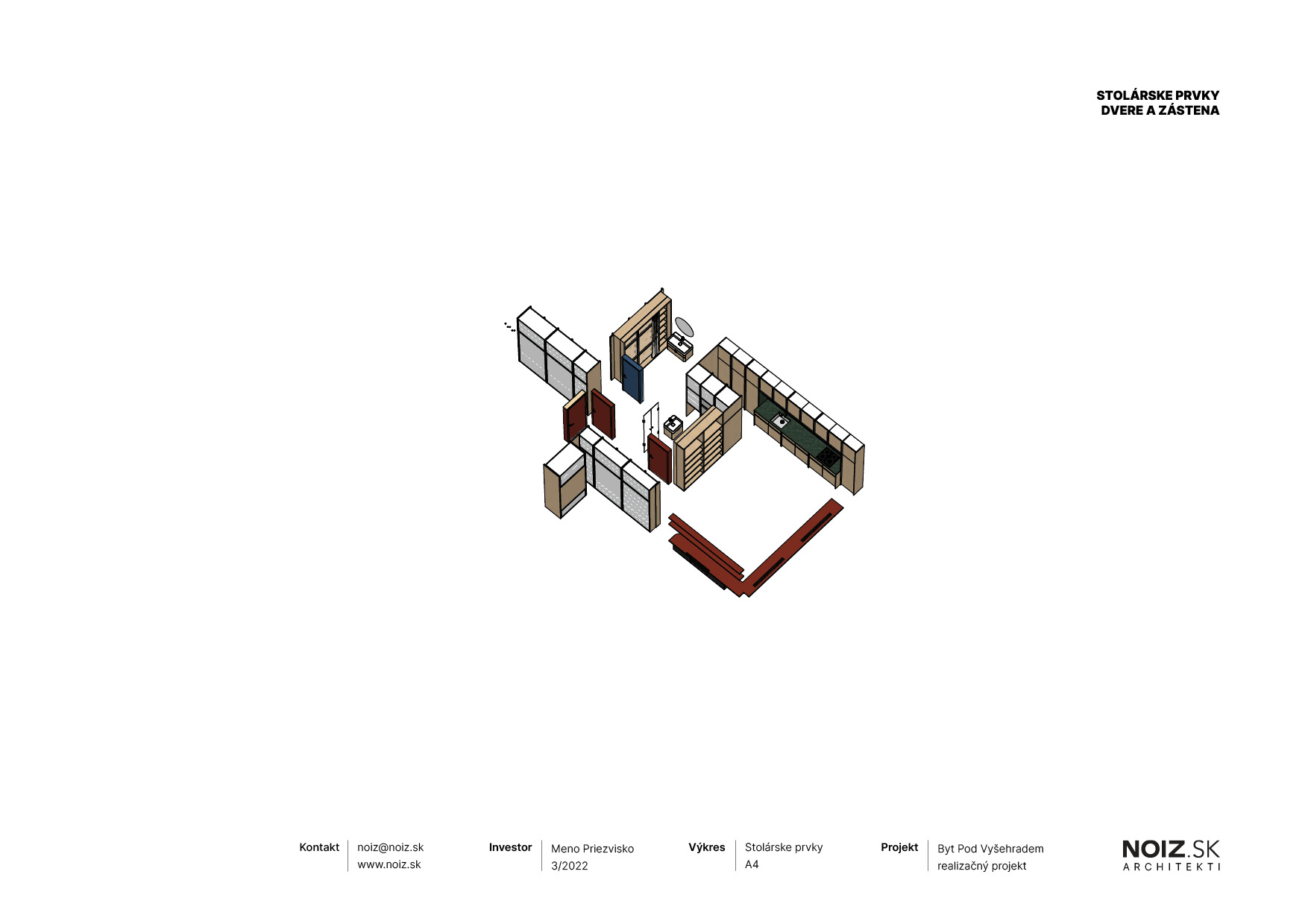 NOIZ Architekti - Byt pod Vyšehradem - realizacny projekt22