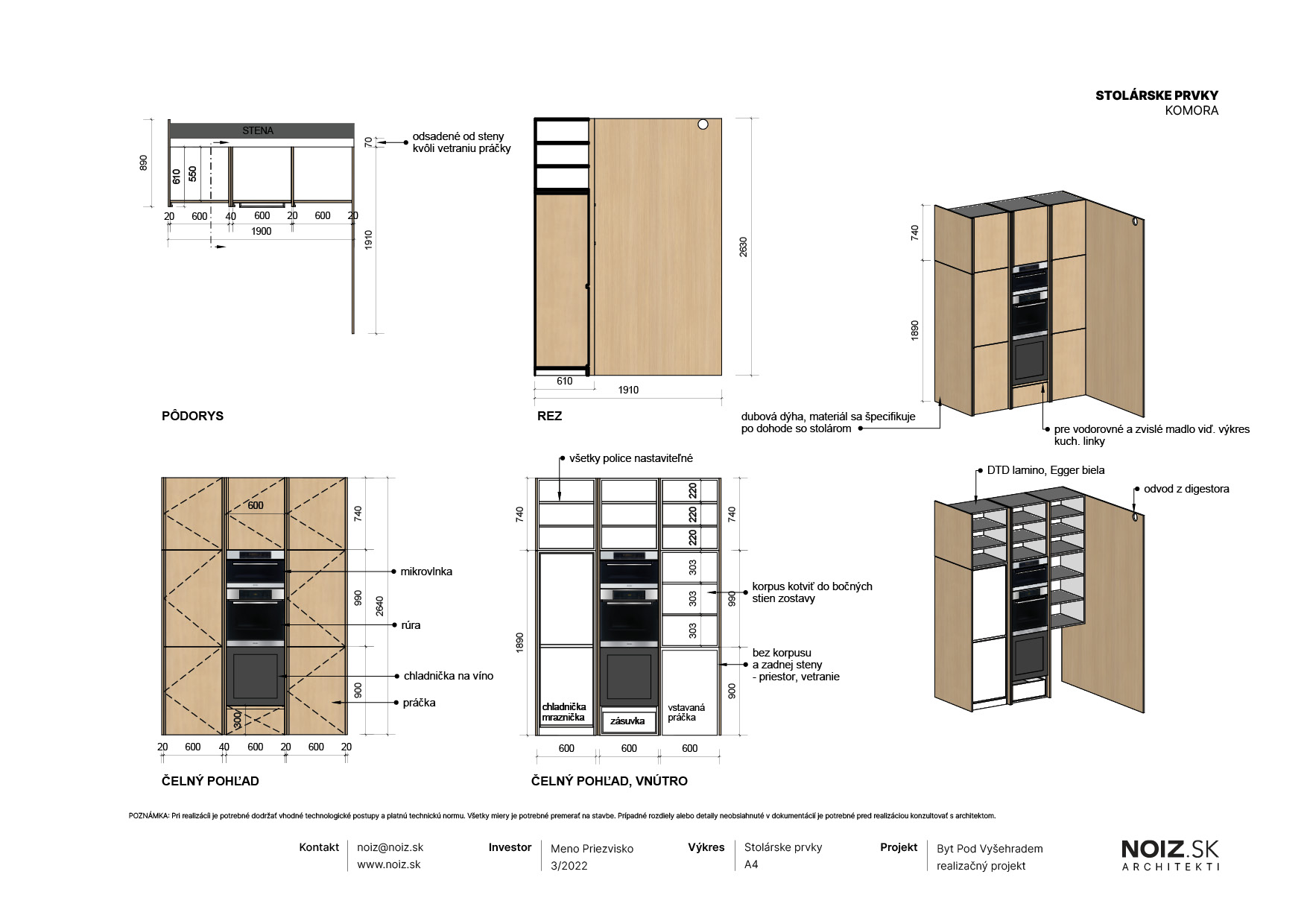 NOIZ Architekti - Byt pod Vyšehradem - realizacny projekt28 (1)