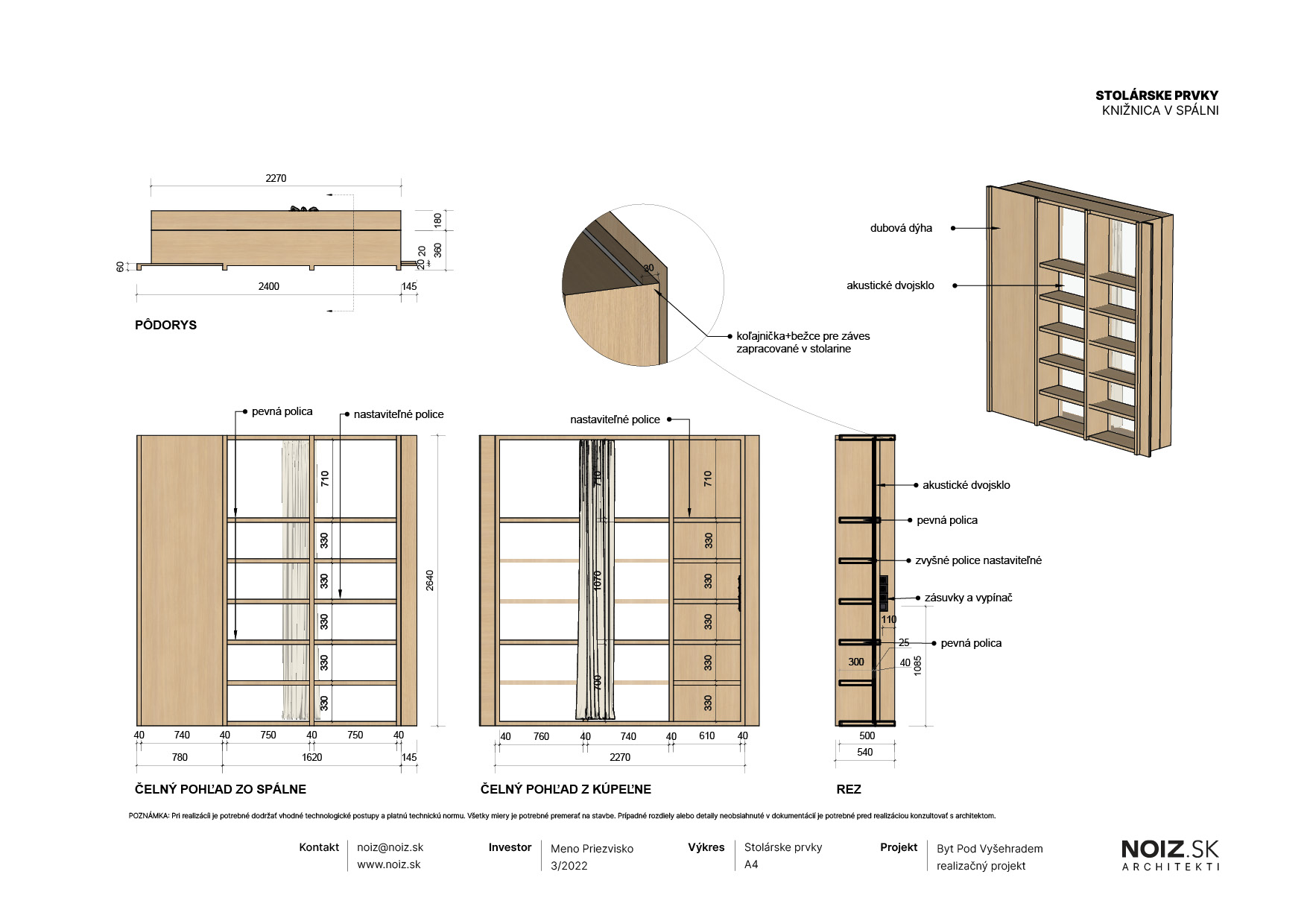 NOIZ Architekti - Byt pod Vyšehradem - realizacny projekt32 (1)