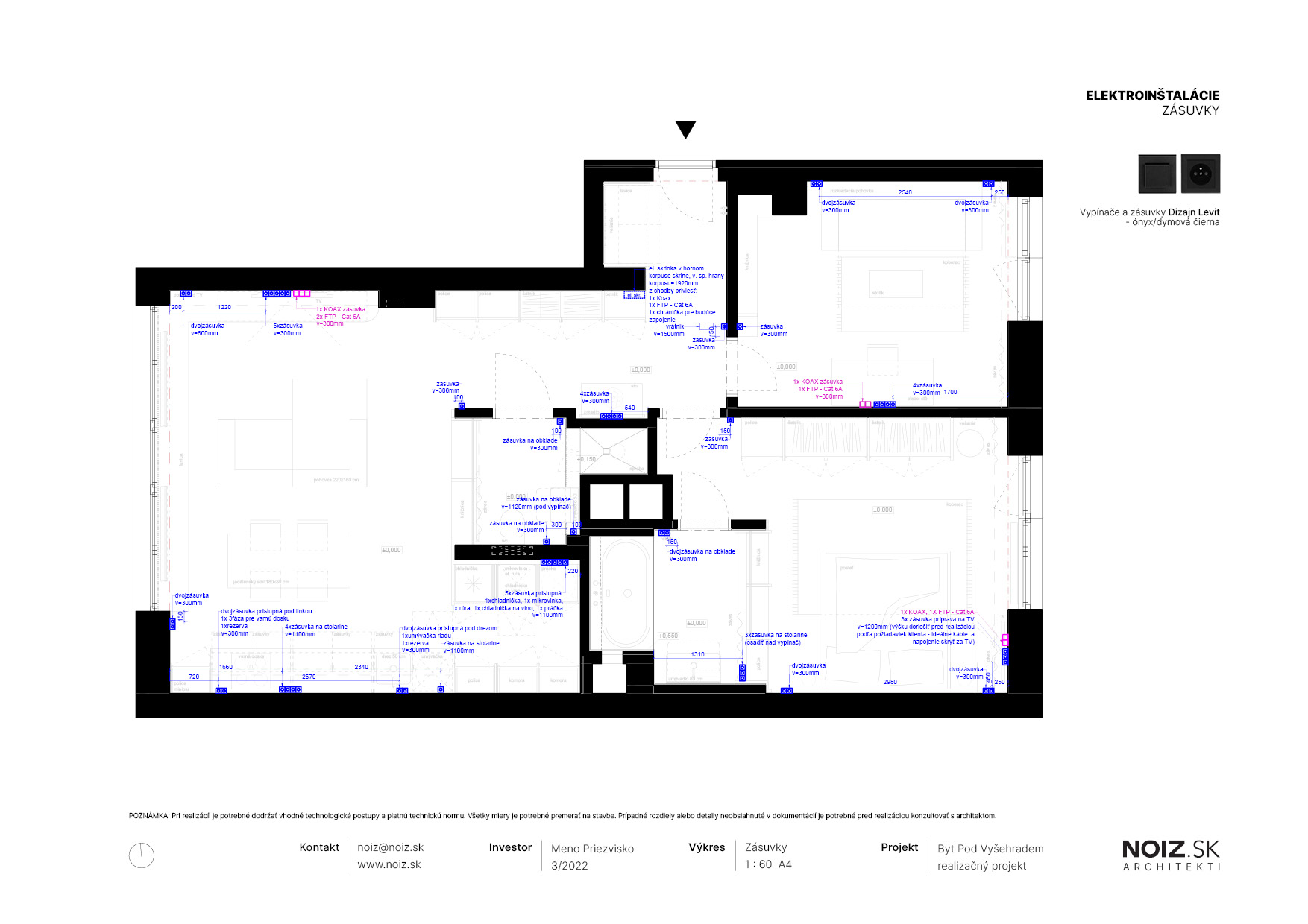 NOIZ Architekti - Byt pod Vyšehradem - realizacny projekt9